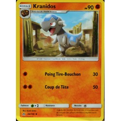 carte Pokémon 64/156 Kranidos SL5 - Soleil et Lune - Ultra Prisme NEUF FR