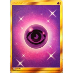 carte Pokémon 162/149 Énergie Psy - FULL ART SECRETE SM1 - Soleil et Lune NEUF FR