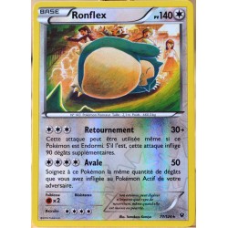 carte Pokémon 77/124 Ronflex 140 PV - REVERSE XY - Impact des Destins NEUF FR