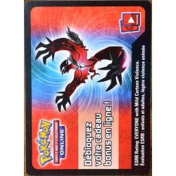 carte Pokémon FRXYST14YT JCC Pokémon carte à code online Yveltal Pokébox-EX Codes NEUF FR