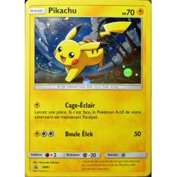 carte Pokémon SM81 Pikachu 70 PV Promo NEUF FR