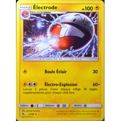 carte Pokémon 22/68 Electrode SL11.5 - Soleil et Lune - Destinées Occultes NEUF FR