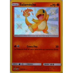 carte Pokémon SV6/68 Salamèche 70 PV - SHINY SL11.5 - Soleil et Lune - Destinées Occultes NEUF FR