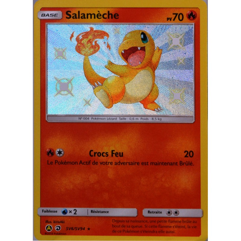 Carte Pokémon SL11.5-7/68 Salamèche Reverse