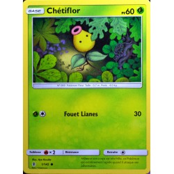 carte Pokémon 1/145 Chétiflor 60 PV SL2 - Soleil et Lune - Gardiens Ascendants NEUF FR