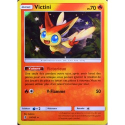 carte Pokémon 10/145 Victini 70 PV - HOLO SL2 - Soleil et Lune - Gardiens Ascendants NEUF FR