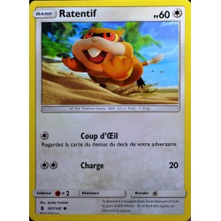 carte Pokémon 107/145 Ratentif 60 PV SL2 - Soleil et Lune - Gardiens Ascendants NEUF FR