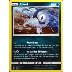 carte Pokémon 81/145 Absol 100 PV - HOLO SL2 - Soleil et Lune - Gardiens Ascendants NEUF FR