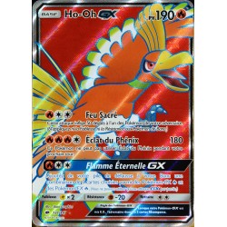 carte Pokémon 131/147 Ho-Oh GX 190 PV - FULL ART SL3 - Soleil et Lune - Ombres Ardentes NEUF FR