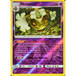 carte Pokémon 53/147 Noctunoir 150 PV - HOLO REVERSE SL3 - Soleil et Lune - Ombres Ardentes NEUF FR