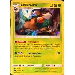 carte Pokémon 11/111 Chevroum  120 PV - HOLO SL4 - Soleil et Lune - Invasion Carmin NEUF FR