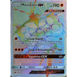 carte Pokémon 115/111 Mouscoto GX 190 PV - SECRETE SL4 - Soleil et Lune - Invasion Carmin NEUF FR