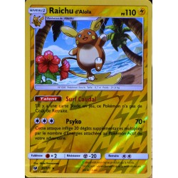 carte Pokémon 31/111 Raichu d’Alola 110 PV - HOLO - REVERSE SL4 - Soleil et Lune - Invasion Carmin NEUF FR