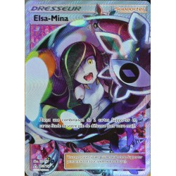 carte Pokémon 153/156 Elsa-Mina SL5 - Soleil et Lune - Ultra Prisme NEUF FR