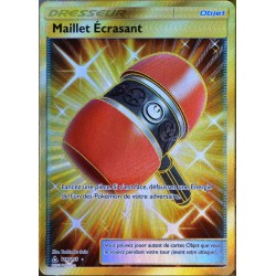 carte Pokémon 166/156 Maillet Écrasant SL5 - Soleil et Lune - Ultra Prisme NEUF FR