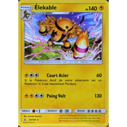 carte Pokémon 44/156 Élekable SL5 - Soleil et Lune - Ultra Prisme NEUF FR