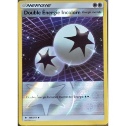 carte Pokémon 136/149 Double Énergie Incolore - REVERSE SM1 - Soleil et Lune NEUF FR