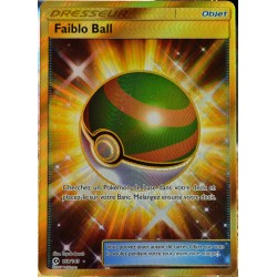 carte Pokémon 158/149 Faiblo Ball - FULL ART SECRETE SM1 - Soleil et Lune NEUF FR