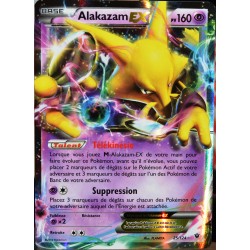 carte Pokémon 25/124 Alakazam EX 160 PV - ULTRA RARE XY - Impact des Destins NEUF FR