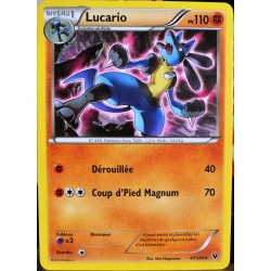 carte Pokémon 47/124 Lucario 110 PV XY - Impact des Destins NEUF FR