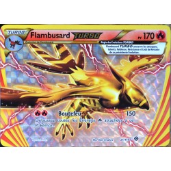 carte Pokémon 21/114 Flambusard Turbo 170 PV - TURBO XY - Offensive Vapeur NEUF FR