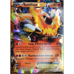 carte Pokémon 14/122 Roitiflam Ex 180 PV XY - Rupture Turbo NEUF FR