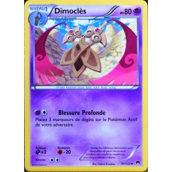 carte Pokémon 61/122 Dimoclés 80 PV XY - Rupture Turbo NEUF FR