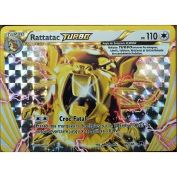 carte Pokémon 89/122 Rattatac Turbo 110 PV XY - Rupture Turbo NEUF FR