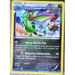 carte Pokémon 76/111 Libégon 130 PV RARE XY03 XY Poings Furieux NEUF FR
