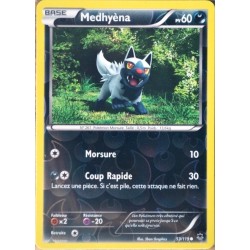 carte Pokémon 53/119 Medhyèna 60 PV - REVERSE XY04 Vigueur spectrale NEUF FR