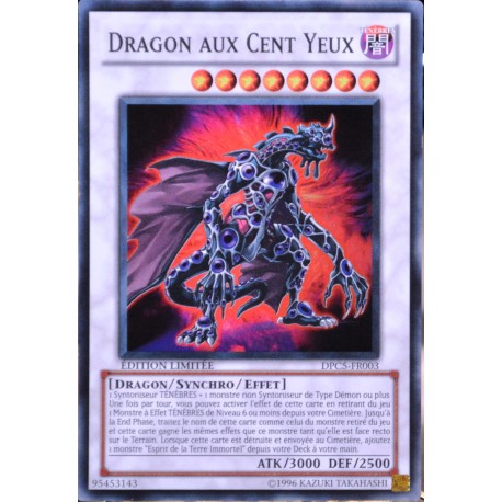 carte YU-GI-OH DPC5-FR003 Dragon Aux Cent Yeux (Hundred-eyes Dragon) - Super Rare NEUF FR