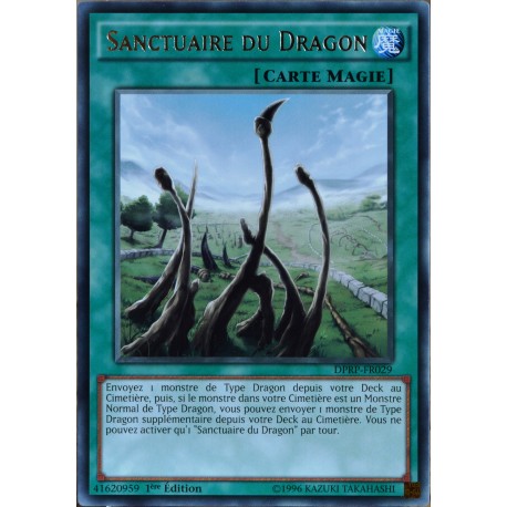 carte YU-GI-OH DPRP-FR029 Sanctuaire du Dragon (Dragon Shrine) - Rare NEUF FR