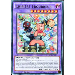 carte YU-GI-OH MP16-FR021 Chimère Frourreur (Frightfur Chimera) - Rare NEUF FR