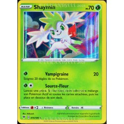 carte Pokémon 015/185 Shaymin ★H 70 PV EB04 - Épée et Bouclier – Voltage Éclatant NEUF FR 