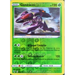 carte Pokémon 016/185 Genesect ★H 120 PV - REVERSE EB04 - Épée et Bouclier – Voltage Éclatant NEUF FR 