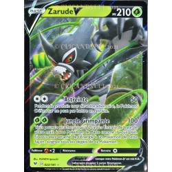 carte Pokémon 022/185 Zarude-V ★ 210 PV EB04 - Épée et Bouclier – Voltage Éclatant NEUF FR 