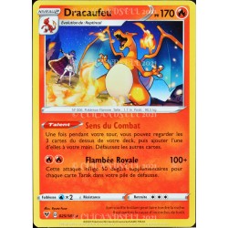 carte Pokémon 025/185 Dracaufeu ★ 170 PV EB04 - Épée et Bouclier – Voltage Éclatant NEUF FR