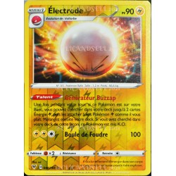 carte Pokémon 046/185 Électrode ★H 90 PV - REVERSE EB04 - Épée et Bouclier – Voltage Éclatant NEUF FR 
