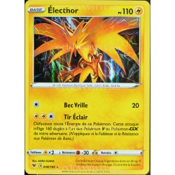 carte Pokémon 048/185 Électhor ★H 110 PV EB04 - Épée et Bouclier – Voltage Éclatant NEUF FR 