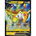 carte Pokémon 049/185 Pharamp-V ★ 210 PV EB04 - Épée et Bouclier – Voltage Éclatant NEUF FR