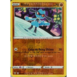 carte Pokémon 090/185 Riolu ● EB04 - Épée et Bouclier – Voltage Éclatant NEUF FR 