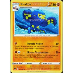 carte Pokémon 101/185 Krakos ★ 130 PV EB04 - Épée et Bouclier – Voltage Éclatant NEUF FR 