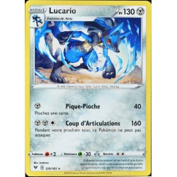 carte Pokémon 120/185 Lucario ★ 130 PV EB04 - Épée et Bouclier – Voltage Éclatant NEUF FR 