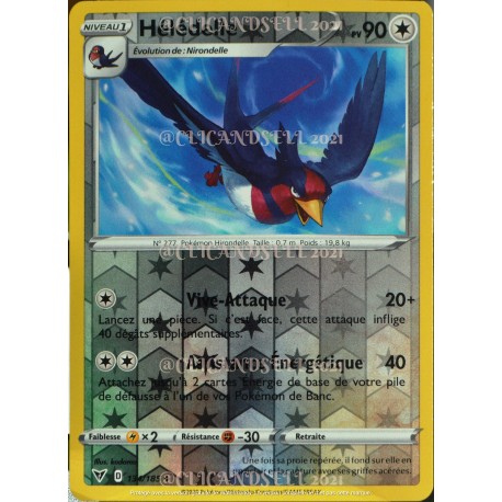 carte Pokémon 134/185 Hélédelle ◆ EB04 - Épée et Bouclier – Voltage Éclatant NEUF FR 