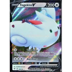 carte Pokémon 140/185 Togekiss-V ★ 200 PV EB04 - Épée et Bouclier – Voltage Éclatant NEUF FR 