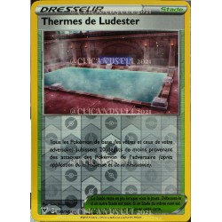 carte Pokémon 150/185 Thermes de Ludester ◆ - REVERSE EB04 - Épée et Bouclier – Voltage Éclatant NEUF FR 
