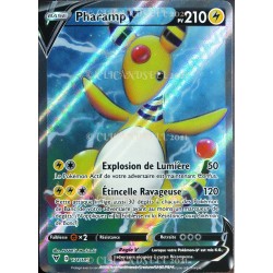 carte Pokémon 171/185 Pharamp-V ★U 210 PV EB04 - Épée et Bouclier – Voltage Éclatant NEUF FR 
