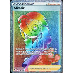 carte Pokémon 192/185 Alistair EB04 - Épée et Bouclier – Voltage Éclatant NEUF FR 