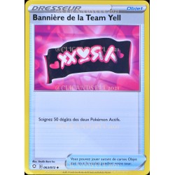 carte Pokémon 063/072 Bannière de la Team Yell ◆  EB4.5 - Épée et Bouclier – Destinées Radieuses NEUF FR 