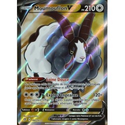 carte Pokémon 188/192 Moumouflon-V EB02 - Epée et Bouclier - Clash des Rebelles NEUF FR 